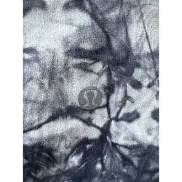 Lululemon Wunder Under Crop Hi-Rise Luxtreme Dual Shibori Pattern 21" 10 W6AQES - Picture 6 of 8